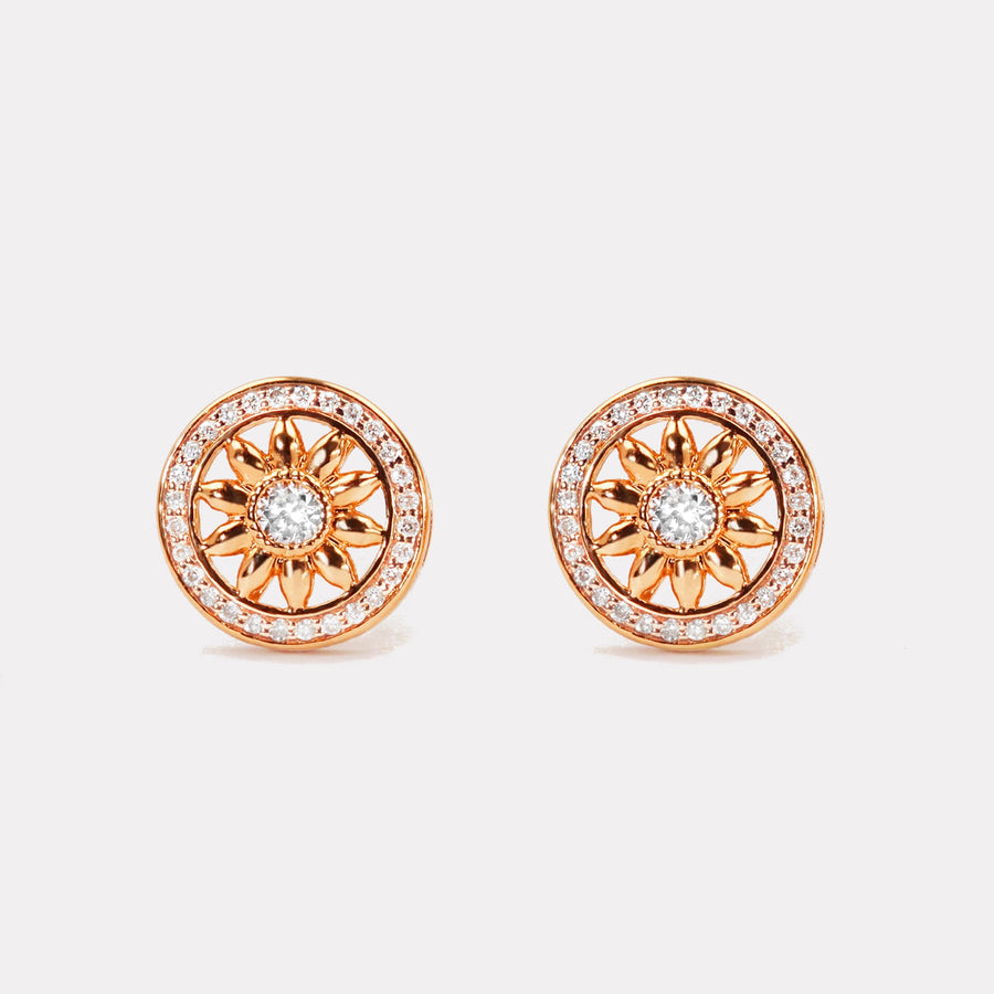 Astrolabe Diamond Studs - EBY21801