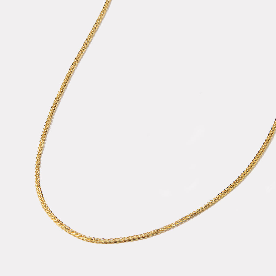 18K Solid Gold Chain - CNM004