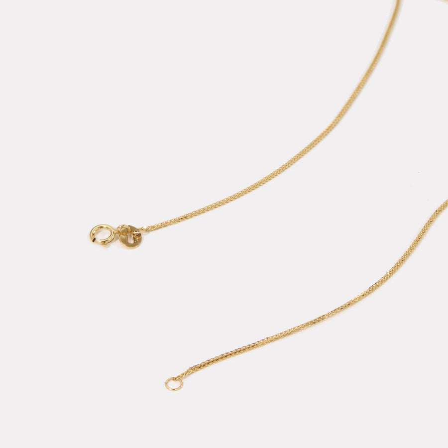 18K Solid Gold Chain - CNM004