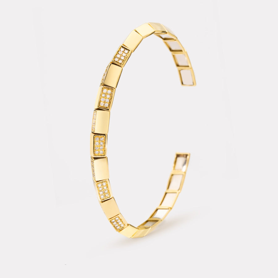 Bilateral Diamond Bangle - BGTC21113