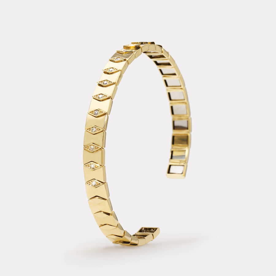 Rhombus Diamond Bangle - BGTC21121