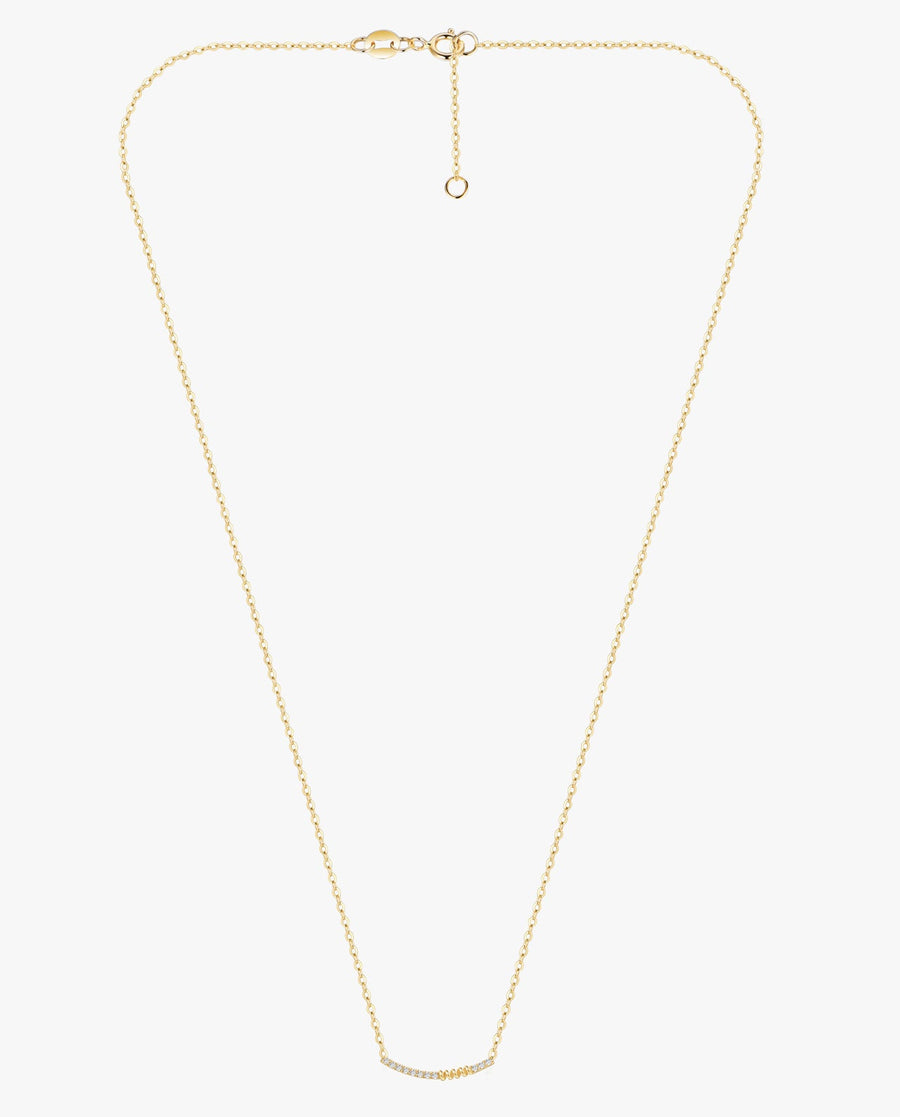 Smiling U Diamond Necklace - NDD20102