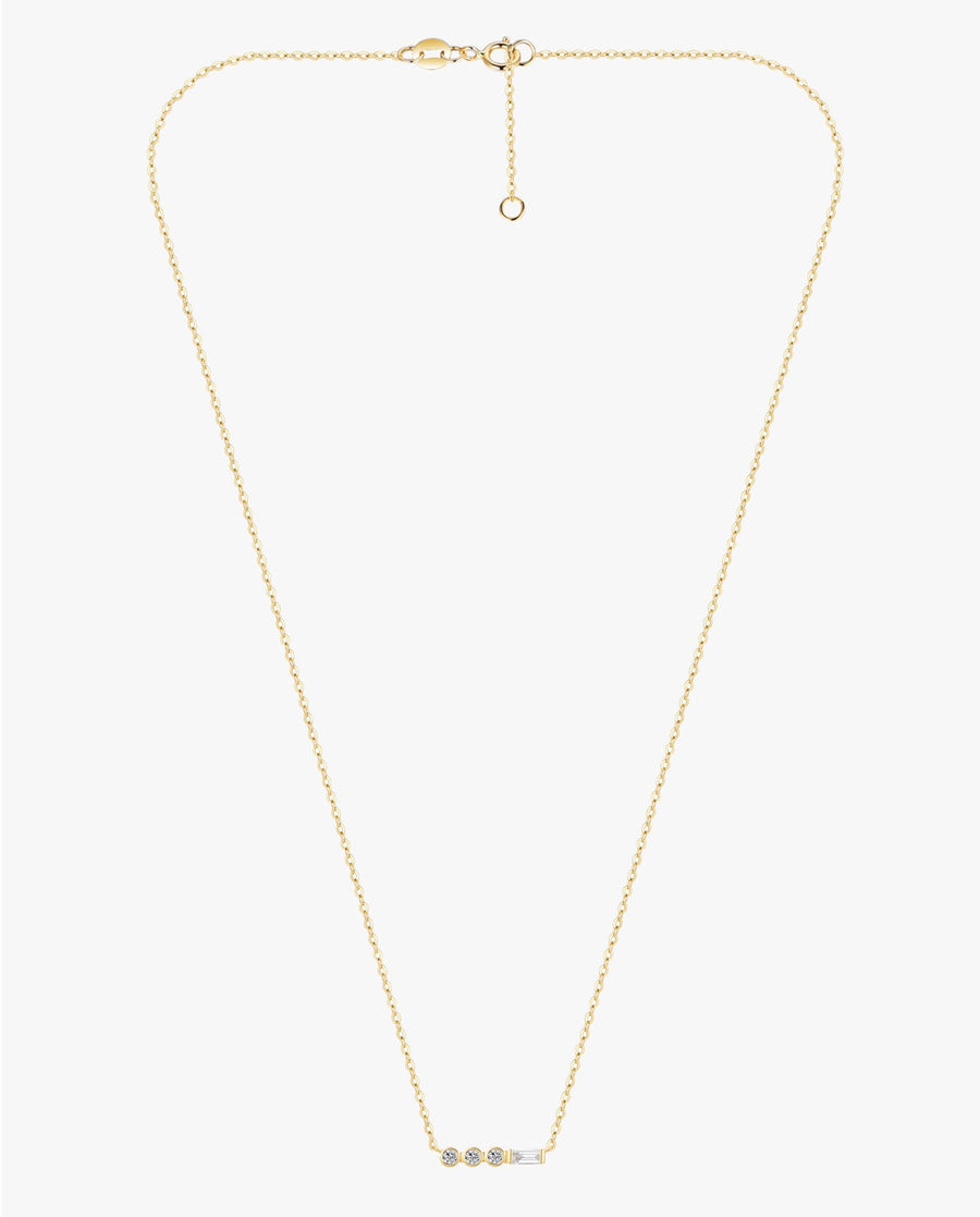 Friendship Diamond Line Necklace - NDD20024