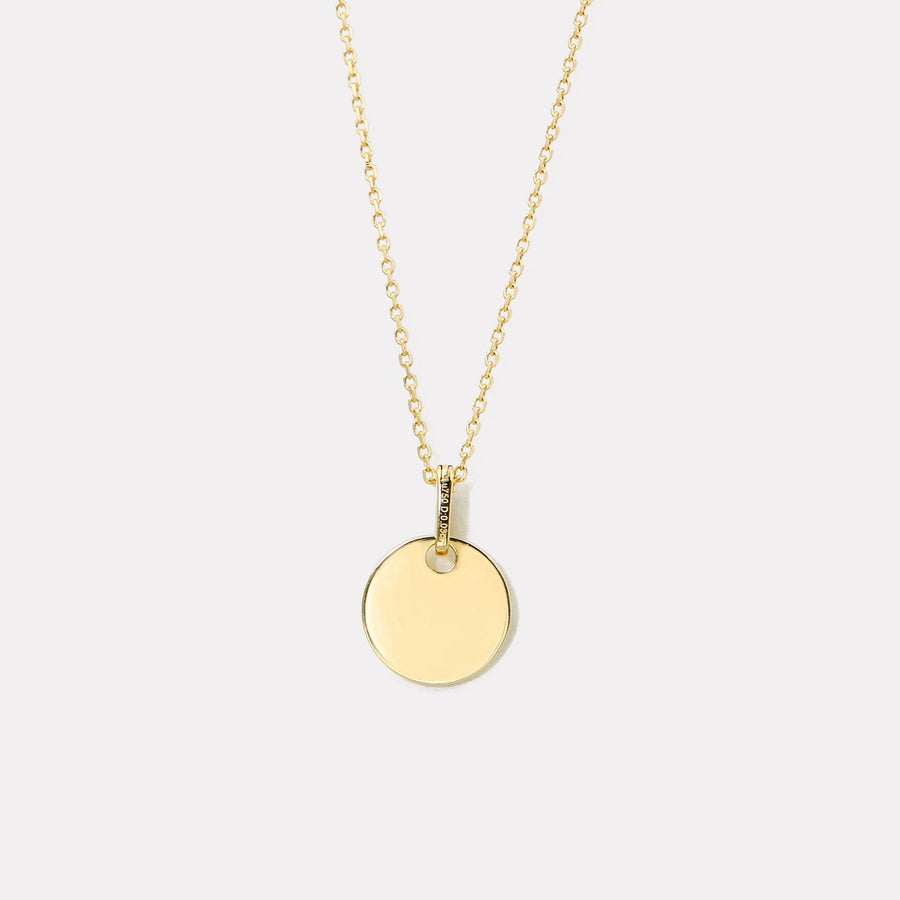 Round Shape Diamond Necklace - NDD20063