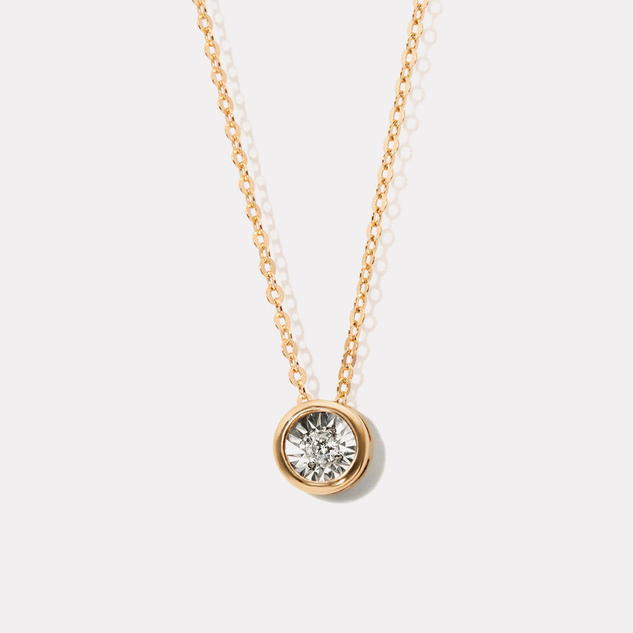 Classic Mini Solo Diamond Necklace - NDD21002