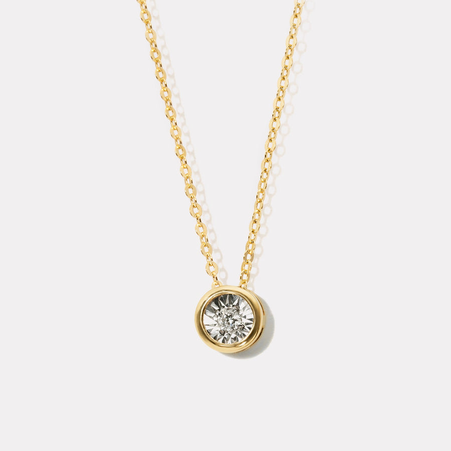 Classic Mini Solo Diamond Necklace - NDD21002