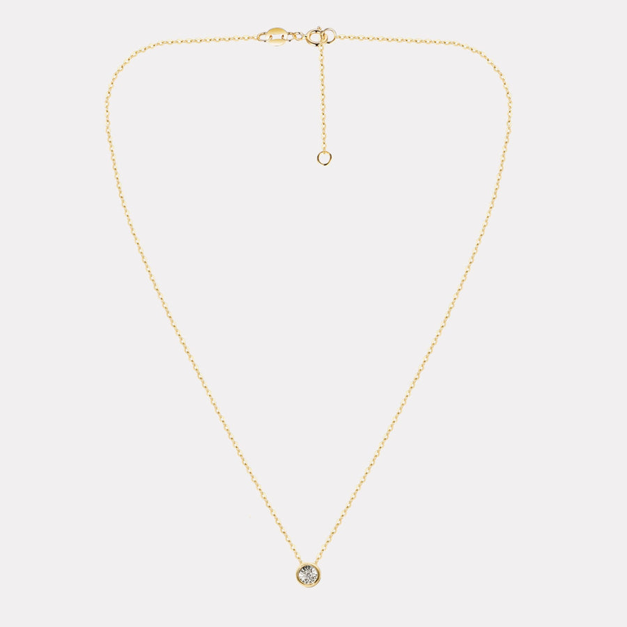 Classic Mini Solo Diamond Necklace - NDD21002