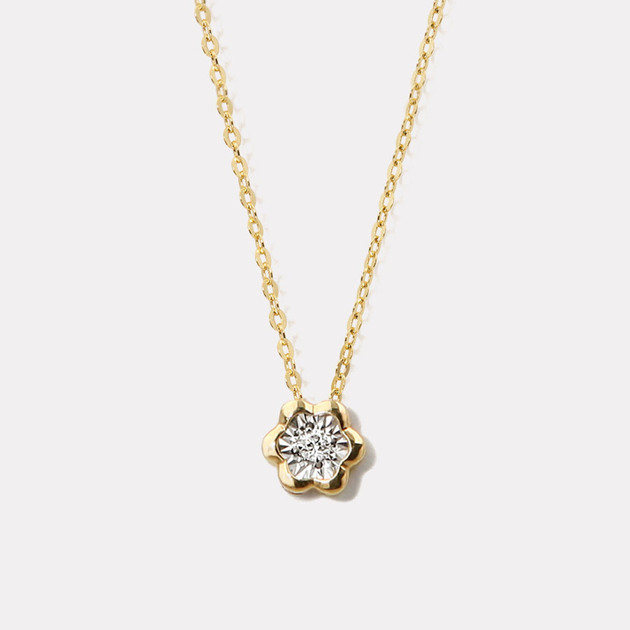 Sakura Diamond Necklace - NDD21005